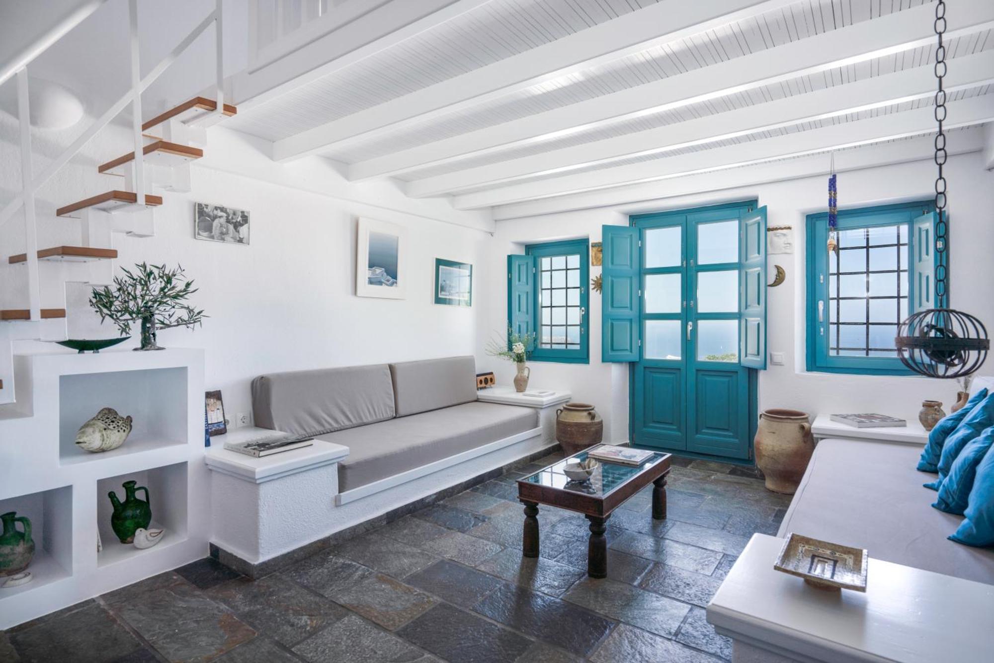 Villa Oinos - Sunset Views Ormos Athinios ภายนอก รูปภาพ